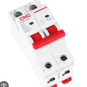 DC breaker 25A, 32A, 63A. CNC 2 pol